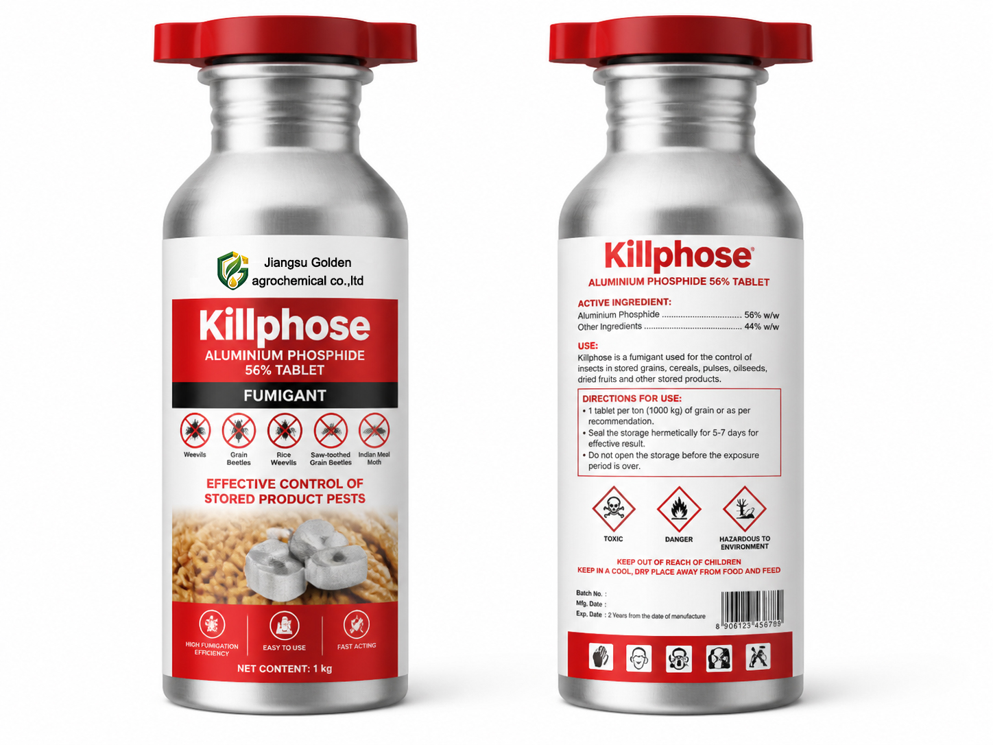 Aluminium Phosphide 56% Tab